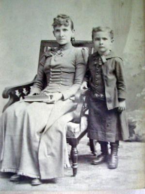 1892 Wolff and his Mother